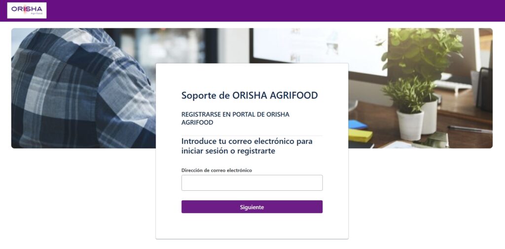 Soporte de ORISHA AGRIFOOD