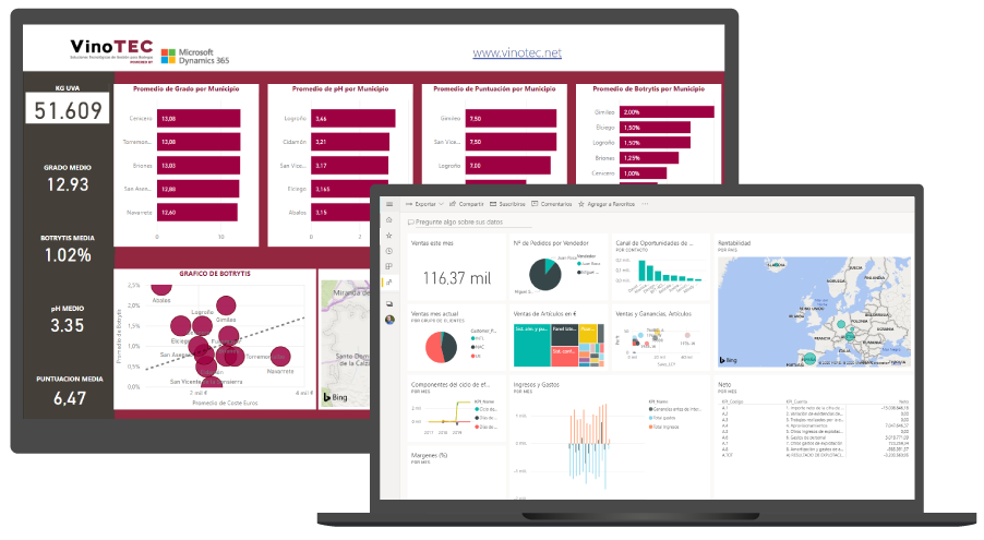 power bi header