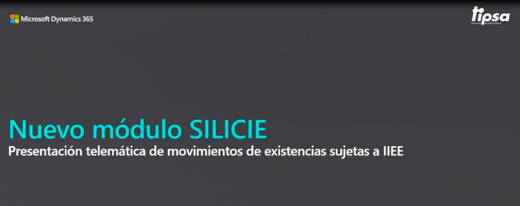 Gestión de SILICIE con Microsoft Dynamics NAV - Dynamics 365 Business Central